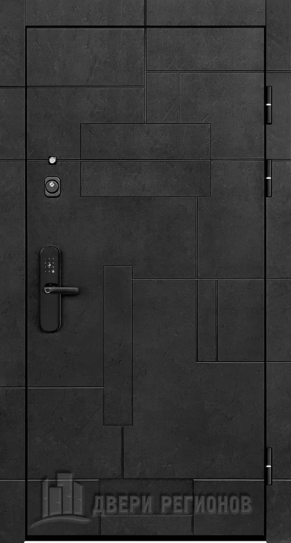 Входная дверь Regidoors ФЛАГМАН ДОМИНИОН LIGHT 2110 с зеркалом "Шоко велюр"